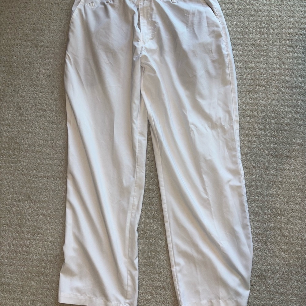 Adidas Men's White golf pants